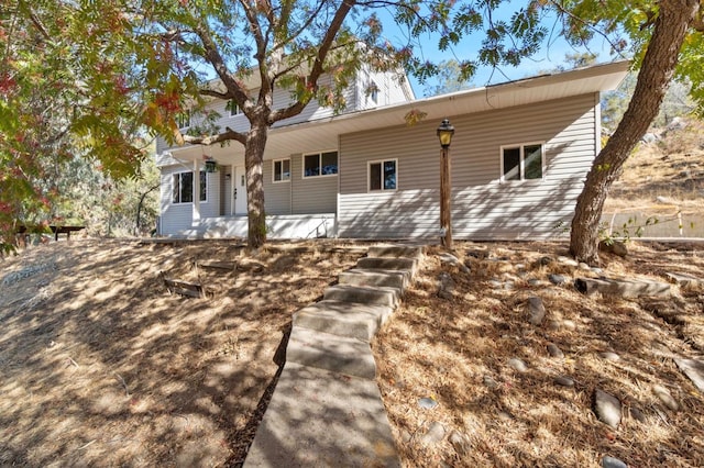 view of rear view of house