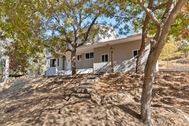 view of rear view of house