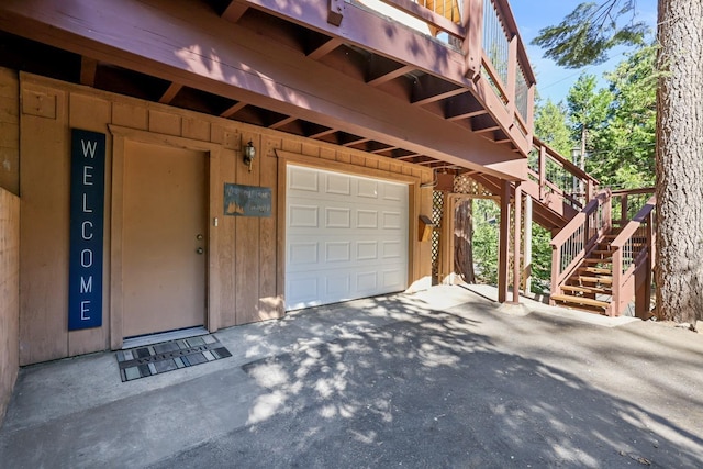 42270 Rockledge, Shaver Lake, CA 93664 - garage with driveway