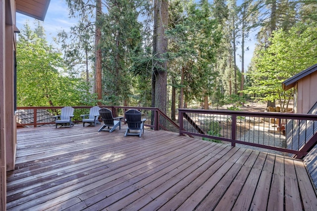 42270 Rockledge, Shaver Lake, CA 93664 - view of deck