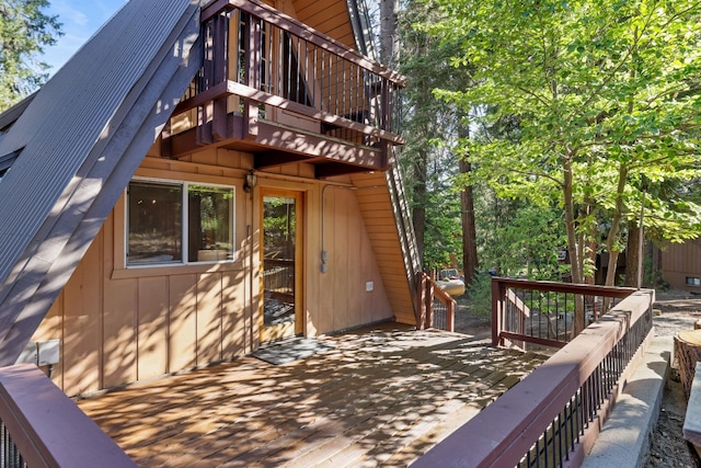 42270 Rockledge, Shaver Lake, CA 93664 - view of deck