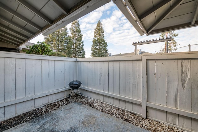 view of patio