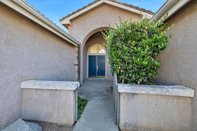 view of property entrance