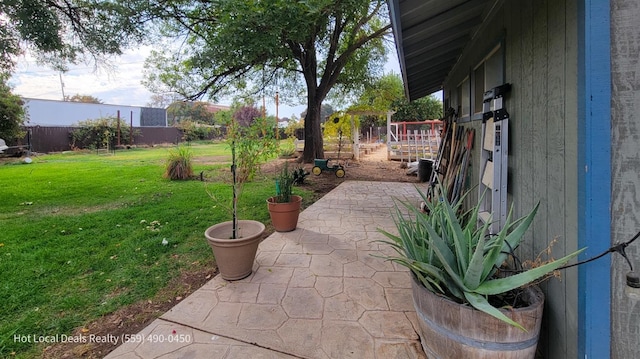 view of patio