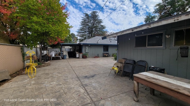 view of patio / terrace