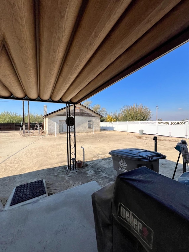 view of patio