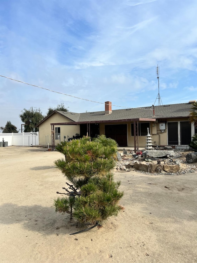 view of ranch-style house