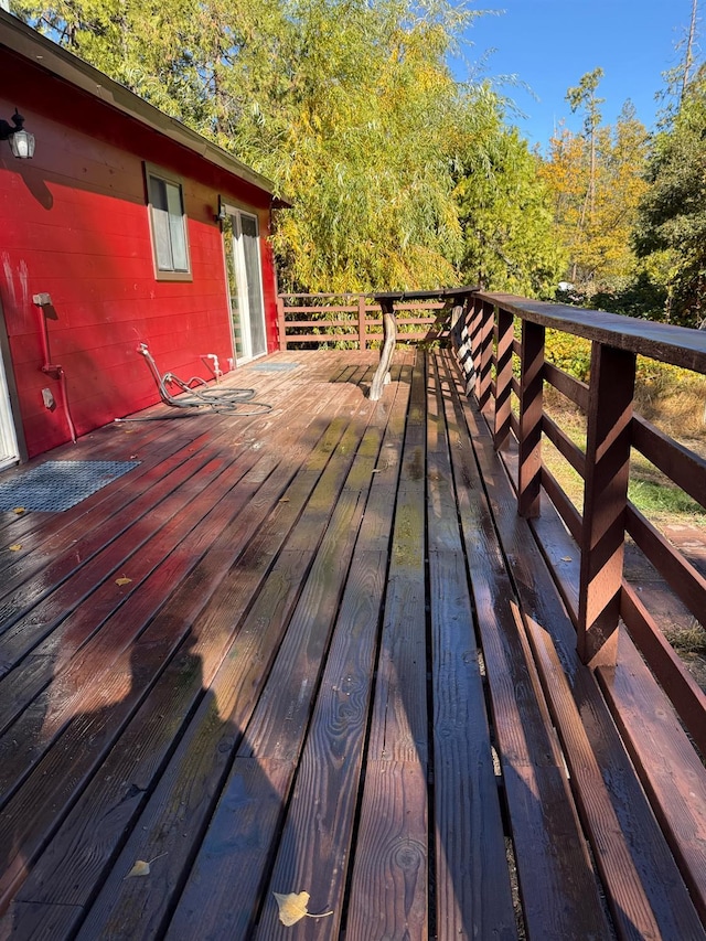 view of deck