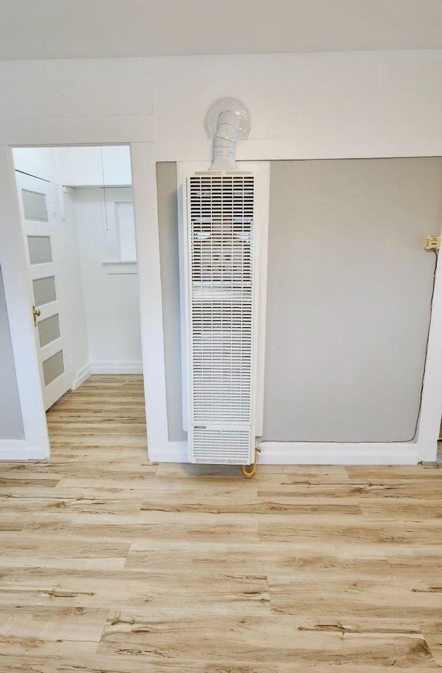 interior space featuring hardwood / wood-style floors