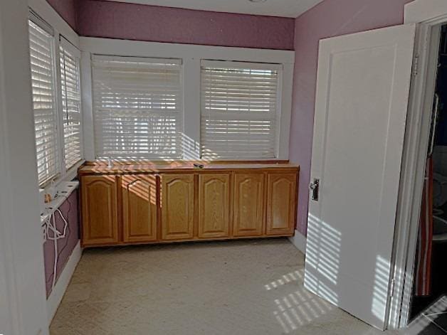 interior space featuring a wealth of natural light