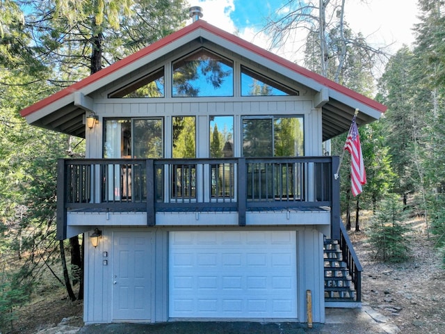 view of rear view of house