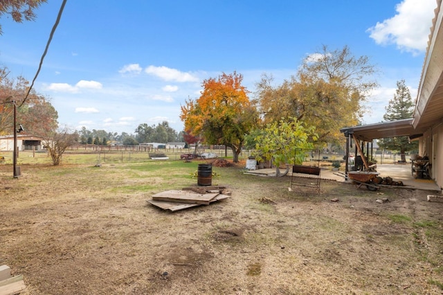 view of yard