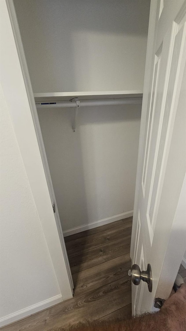 view of closet