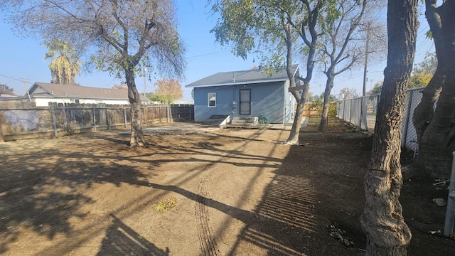 view of rear view of property