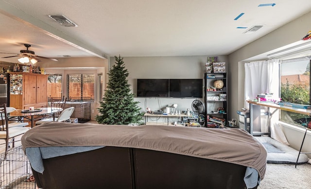 bedroom featuring carpet floors