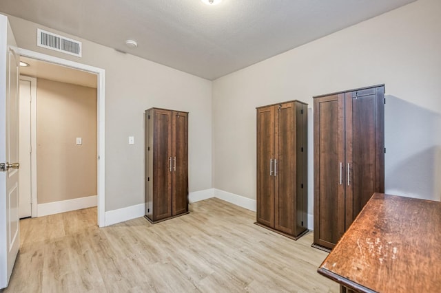 interior space featuring light hardwood / wood-style floors