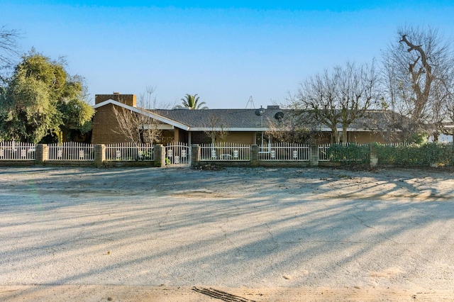view of ranch-style house