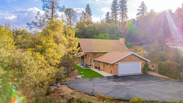 50365 Spook Ln, Oakhurst, CA 93644 - birds eye view of property
