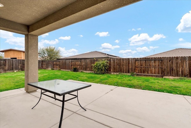 view of patio