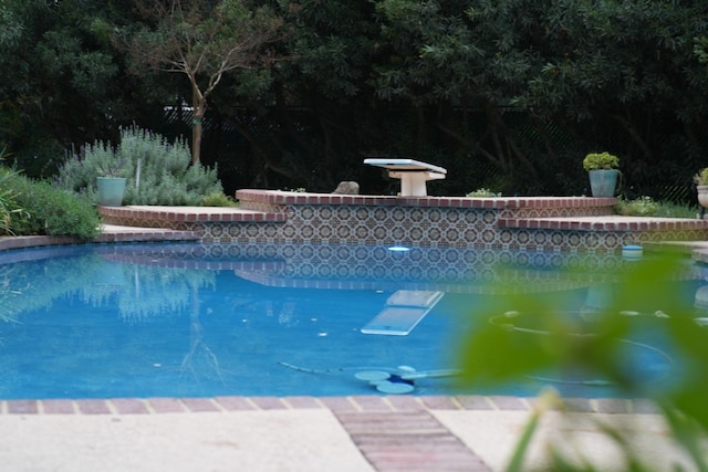 view of pool