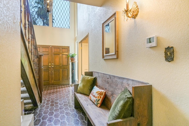 entryway featuring a wealth of natural light