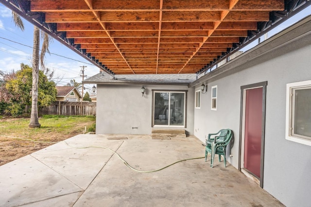 view of patio / terrace