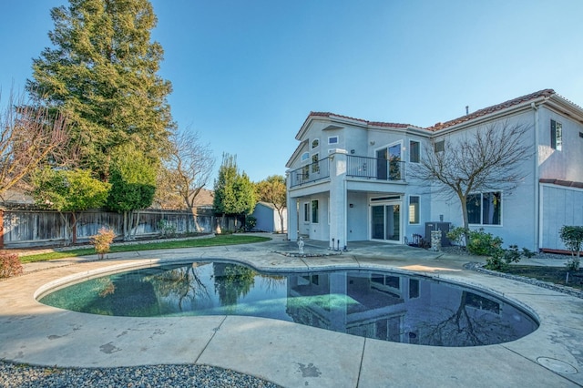 exterior space with a patio