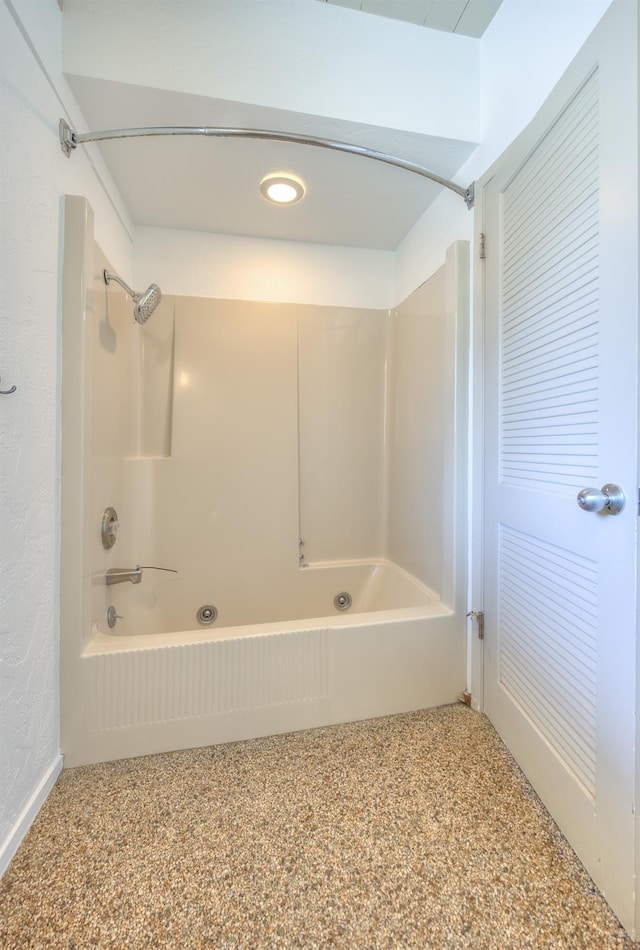 bathroom featuring shower / tub combination