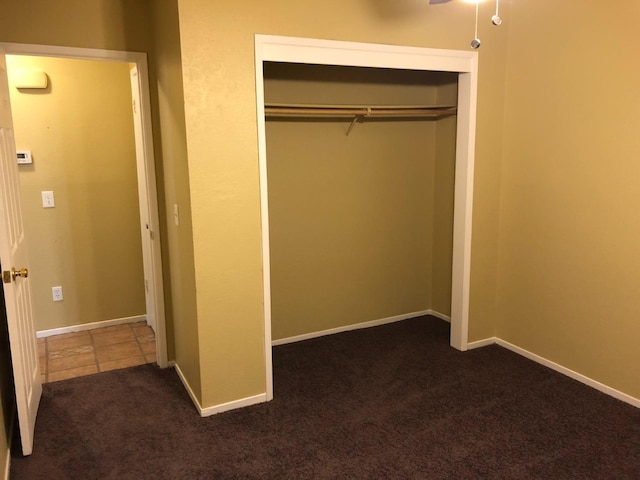 view of closet