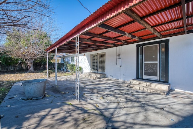 view of patio / terrace