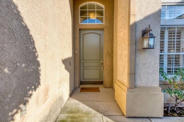 view of property entrance