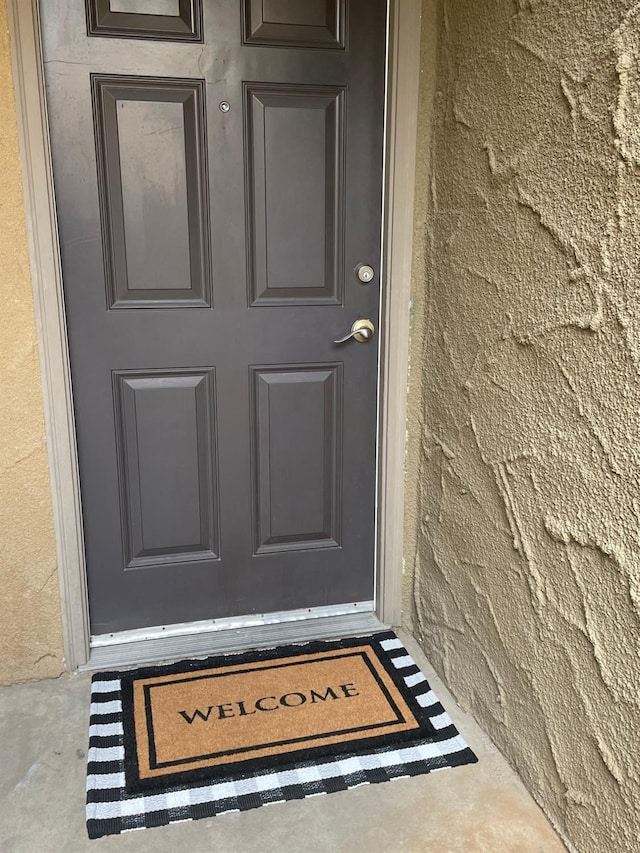 view of entrance to property