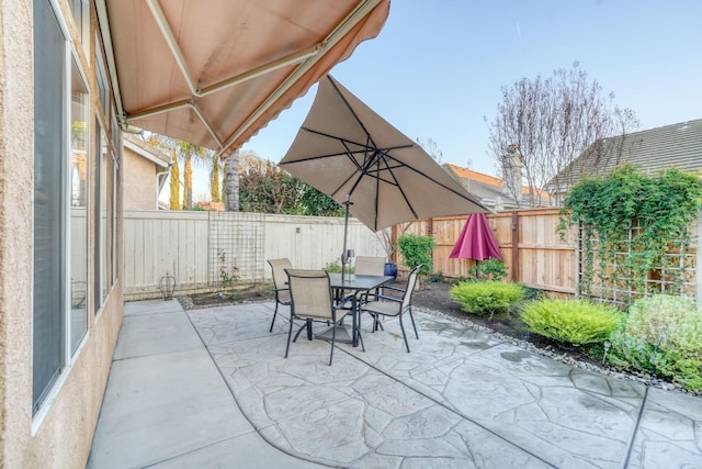 view of patio / terrace