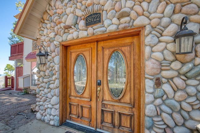 39722 Crest Point Ln, Shaver Lake, CA 93664 - view of entrance to property