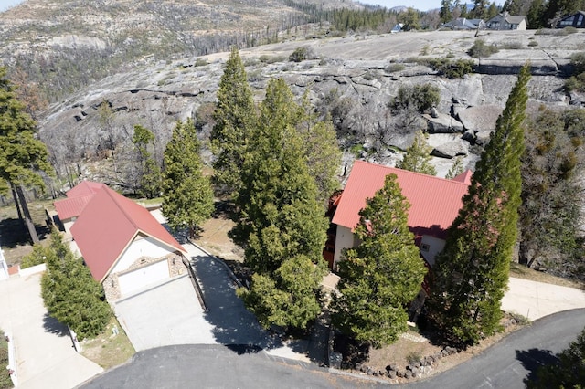 39722 Crest Point Ln, Shaver Lake, CA 93664 - view from above of property