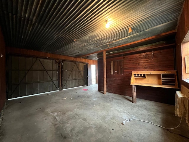 miscellaneous room featuring concrete floors