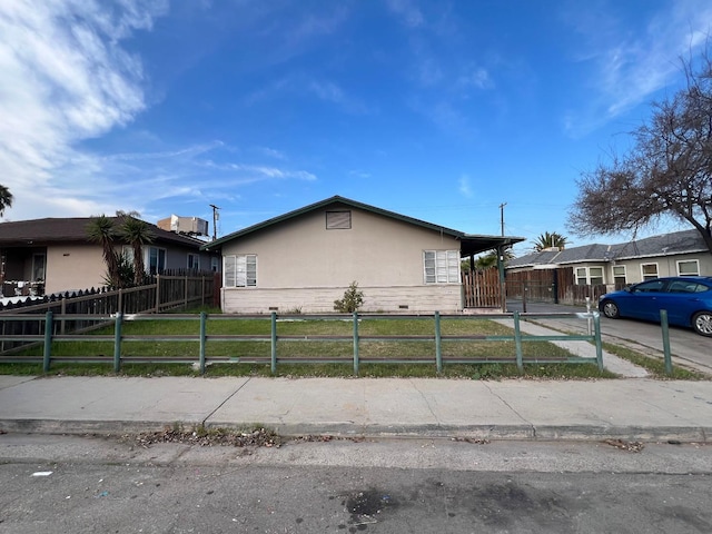 view of side of home