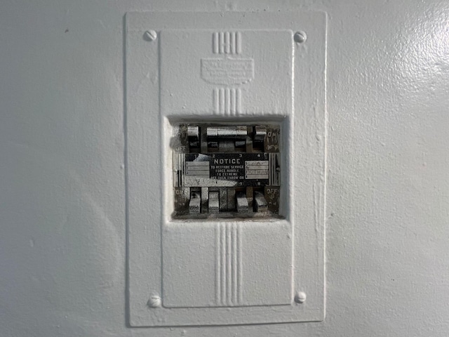 details with electric panel