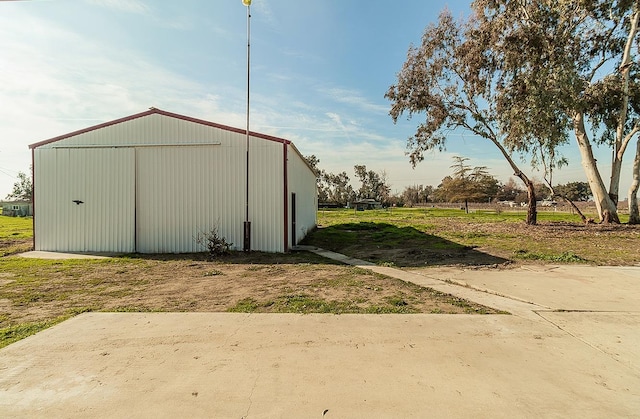 12027 S Brawley Ave, Caruthers, CA 93609 - view of pole building