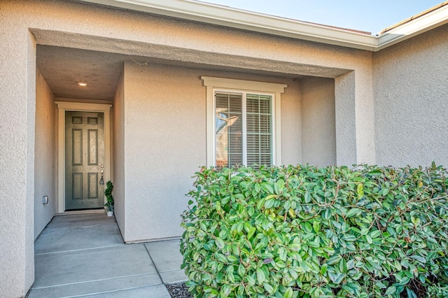 view of property entrance