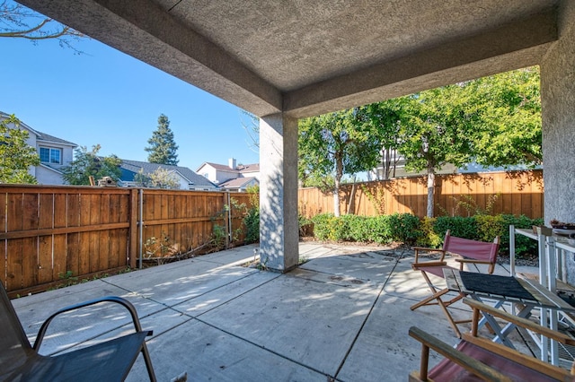 view of patio