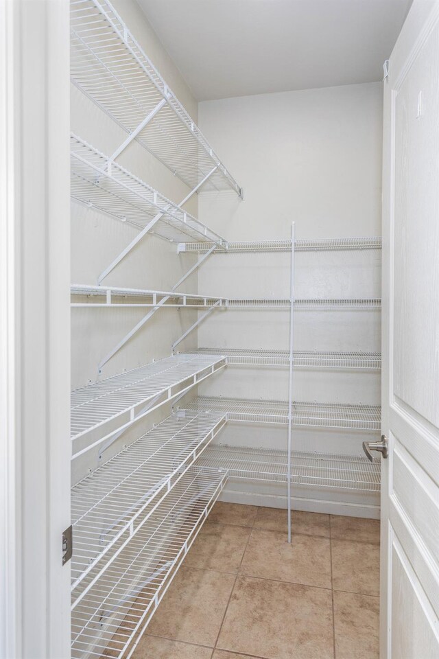 view of pantry