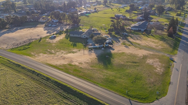 bird's eye view featuring a rural view