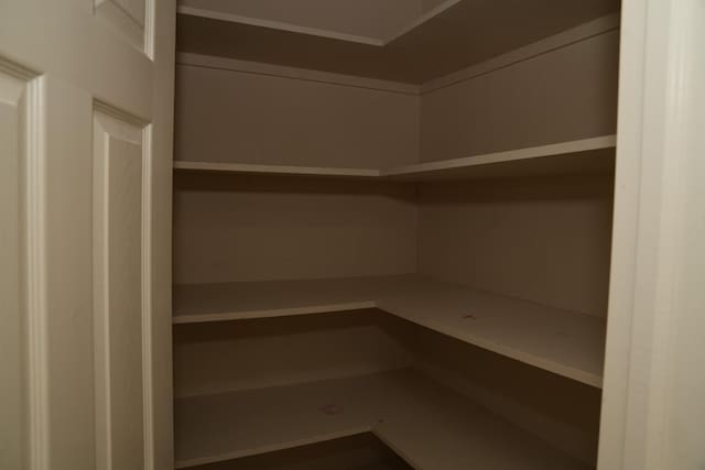 view of pantry