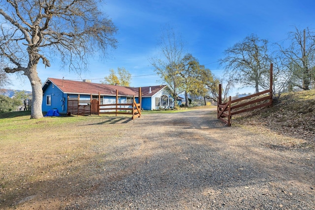 view of yard