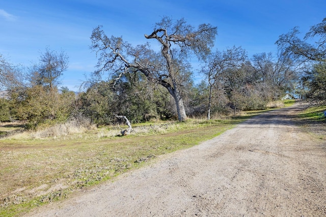 view of road