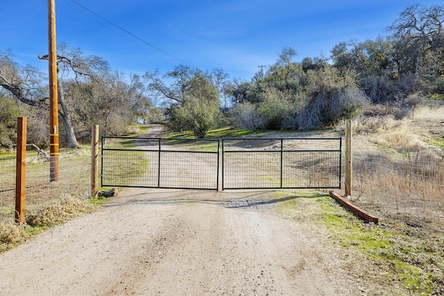 view of gate