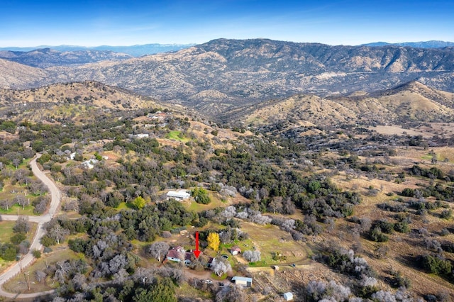 view of mountain feature