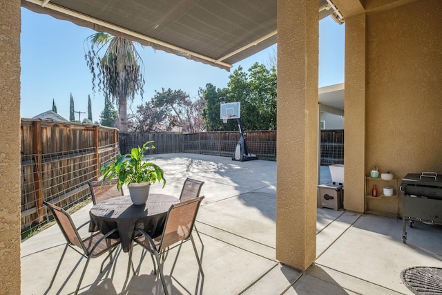 view of patio