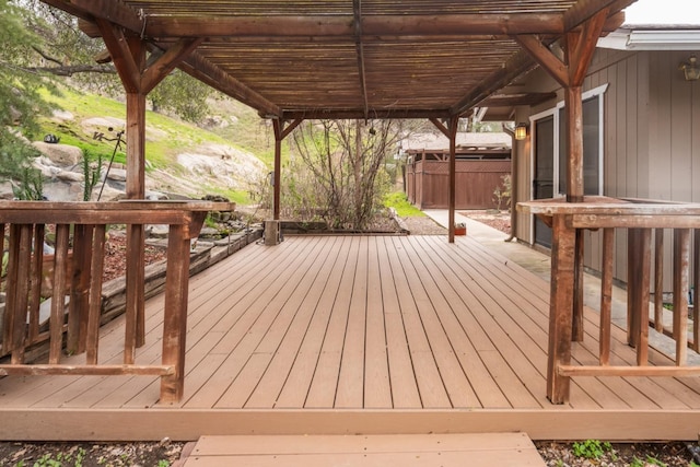 41925 Longhollow Dr, Coarsegold, CA 93614 - wooden deck with a pergola